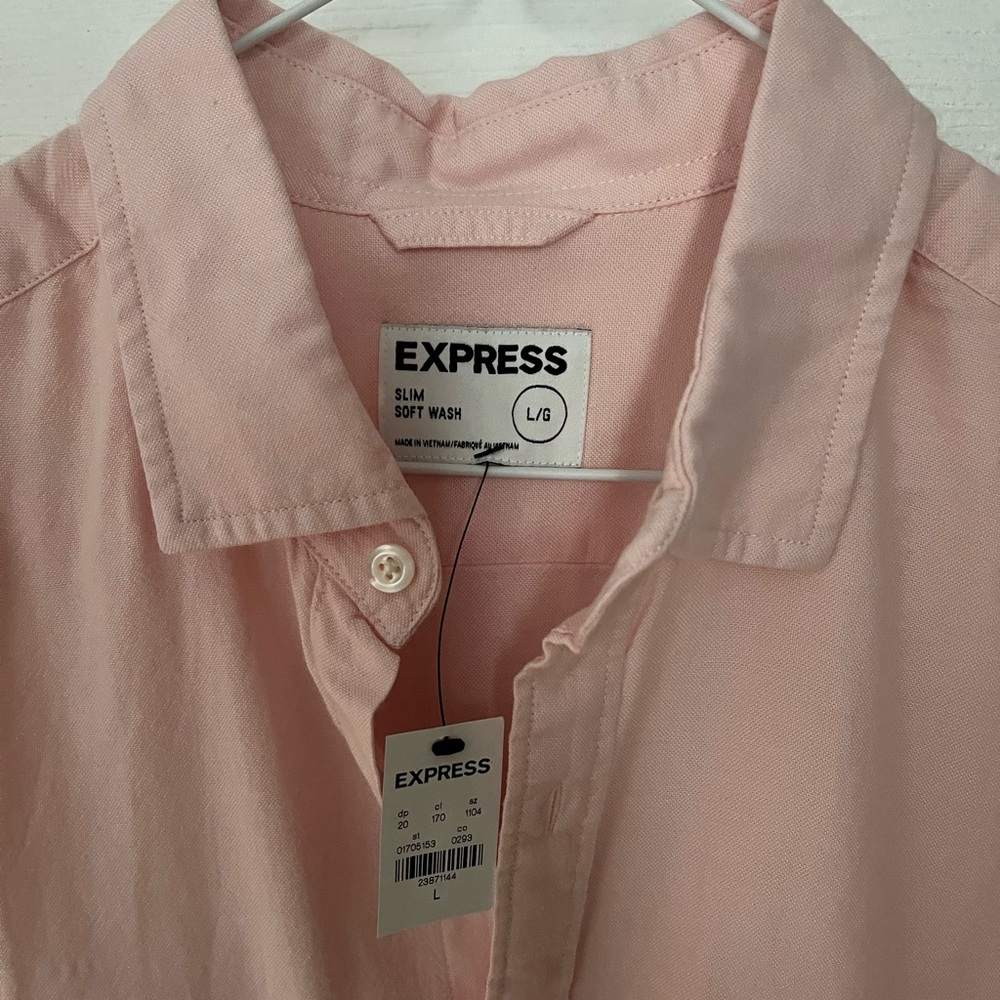 Express short sleeve button down shirt